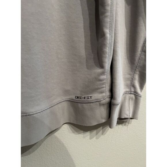 Jordan Oklahoma Sooners Lightweight Hoodie Pullover Mens Medium Gray - Picture 9 of 11